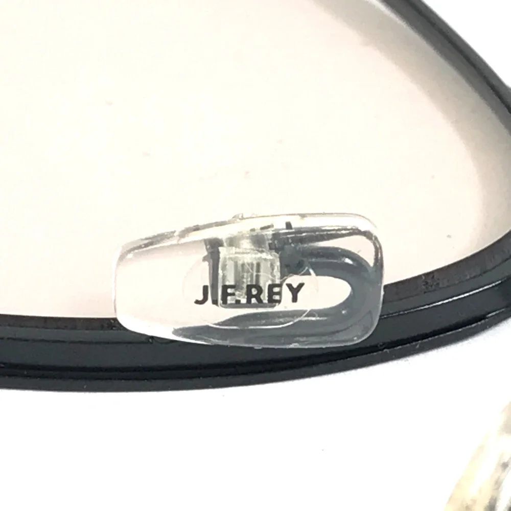 J.F. Rey Eyeglasses Frames JF2692 0013 Noir Argent Black Silver Square 51-19-135